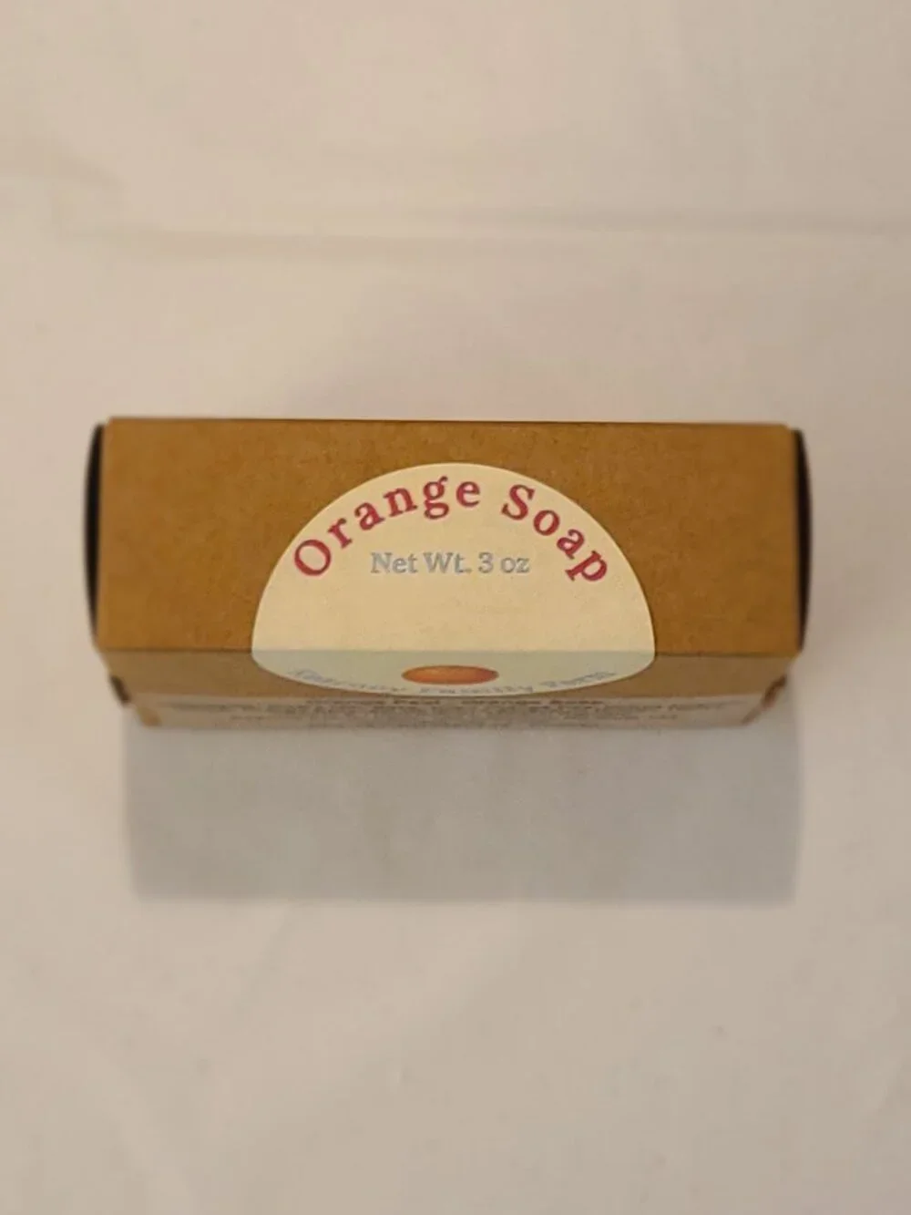 Sunrise Citrus Botanical Oval Hand Poured Goat Milk Soap Bar